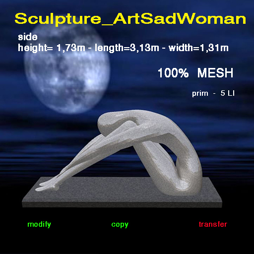 Sculpture_ArtSadWoman
