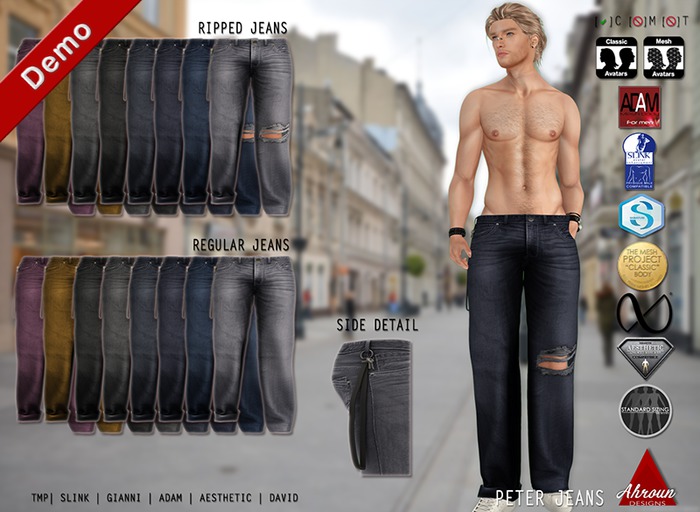 [Ahroun Designs] Peter Jeans DEMO (Add)