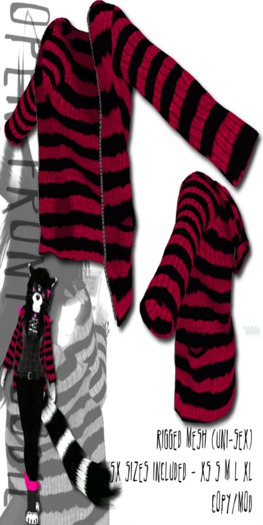 Open Front Hoodie - Strawberry