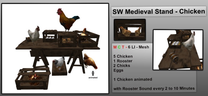SW Medieval Stand - Chicken