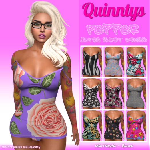 Pepper Ultra Short Dress