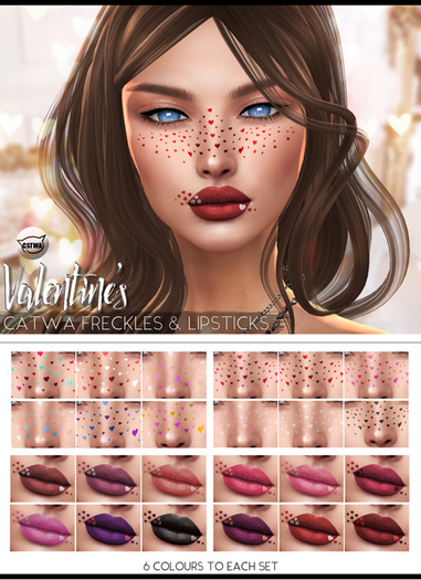 *Birth* 'Valentines Freckles/ Lipstick' Catwa - DEMOS