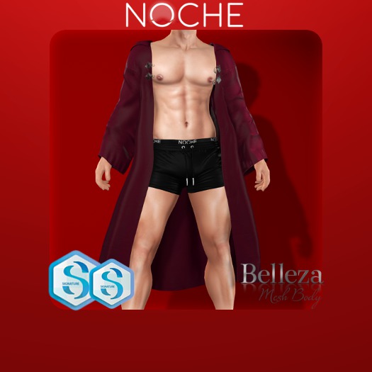 NOCHE. Harry Robe Oxblood