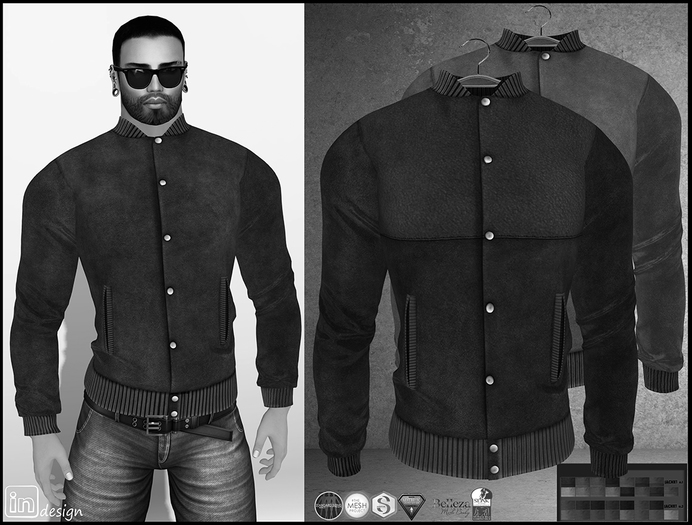 :IN DESIGN:Men's Jacket V.1/V.2 FAT PACK DEMO