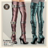 Wicca's Wardrobe - Florence Boots [Light Edition] [BOXED]
