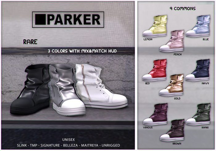:PARKER: James.Chucks.PEACH.[MAITRYA] BOX