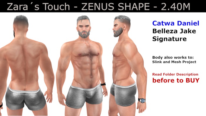 Shape Zenus - Catwa Daniel - Zara's Touch