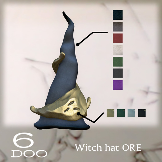 DEMO *6DOO* Witch hat ORE