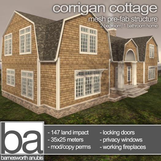 [ba] corrigan cottage - packaged
