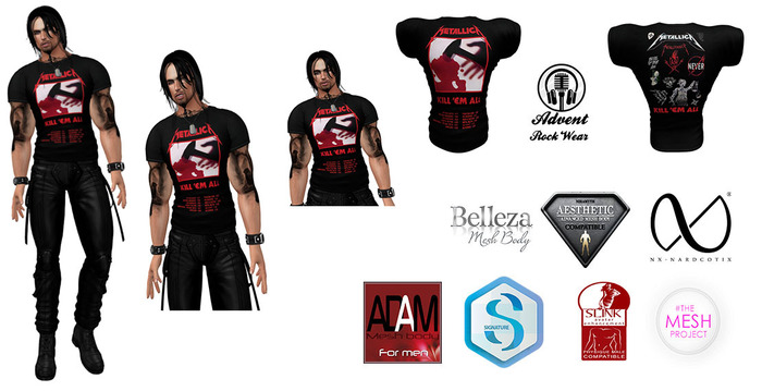 [ADVENT] SHIRT METALLICA KILL EM ALL - SLINK / BELLEZA / TMP / SIGNATURE / AESTHETIC / ADAM / NARDCOTIX