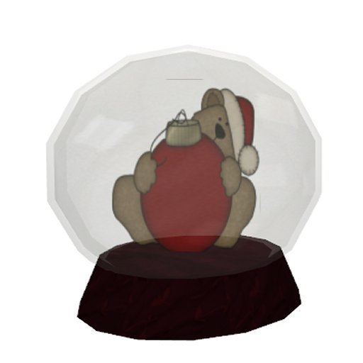 Christmas Bear Globe 2