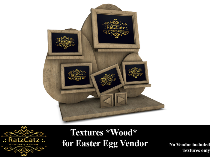 .: RatzCatz :. EasterEgg Vendor - Wood Texture Set