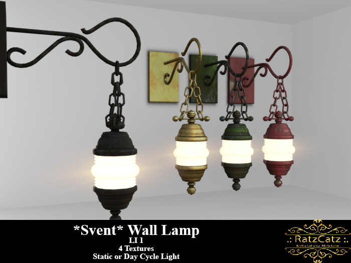 .: RatzCatz :. Wall Lamp *Svent*