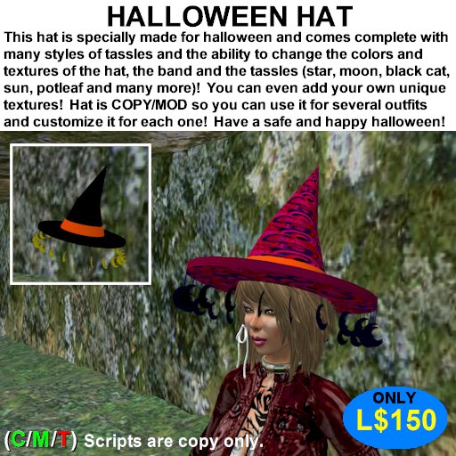 !! Halloween Hat !! (boxed)