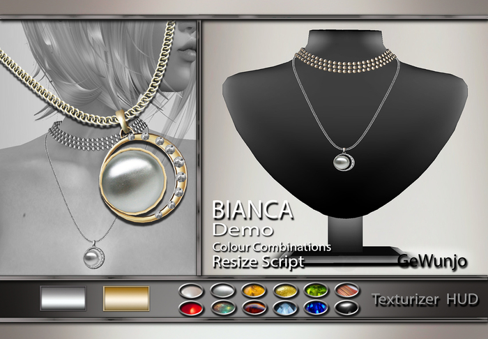 GeWunjo : BIANCA  necklace DEMO