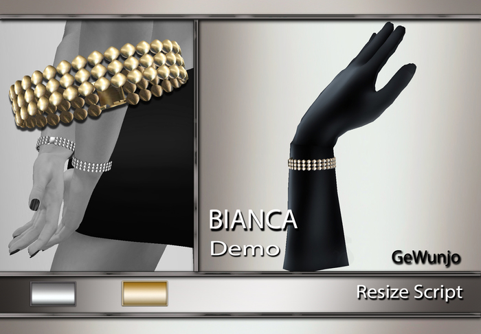 GeWunjo : BIANCA  bracelets DEMO
