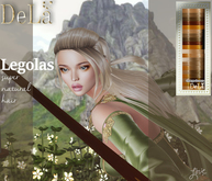 =DeLa*= Mesh Hair "Legolas" Orange Browns