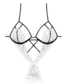#PROMO#Delicatt Couture - Saga lingerie -Black/white