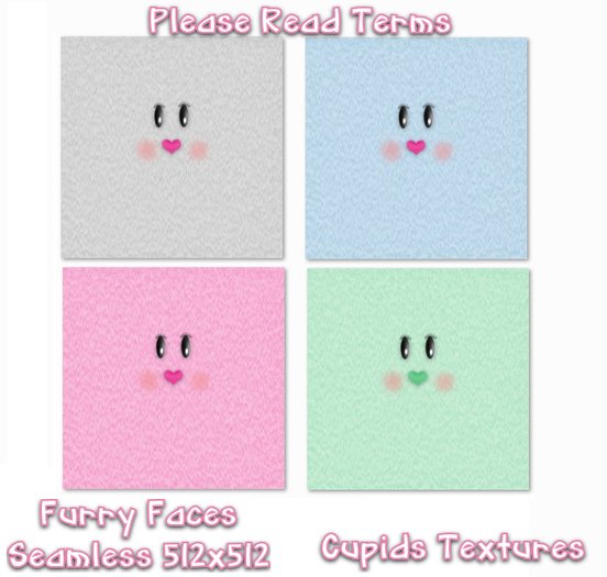 Cupids Furry Faces Texture