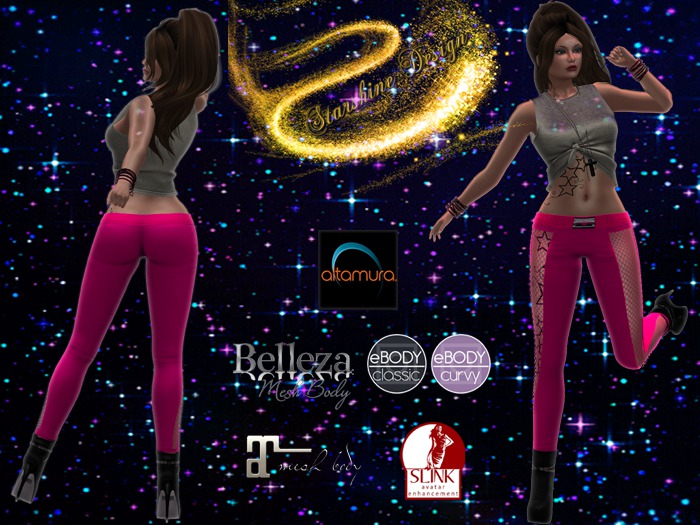 ~✯SD✯~ F038 Legging [Pink]