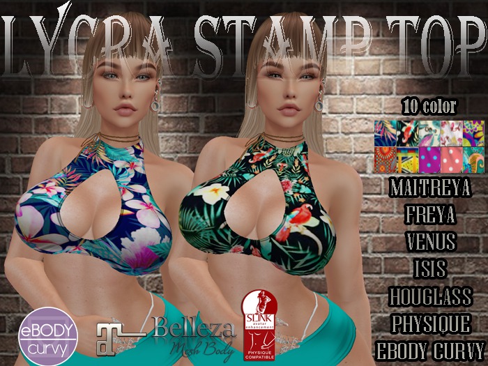 ::DIA::LYCRA STAMP TOP