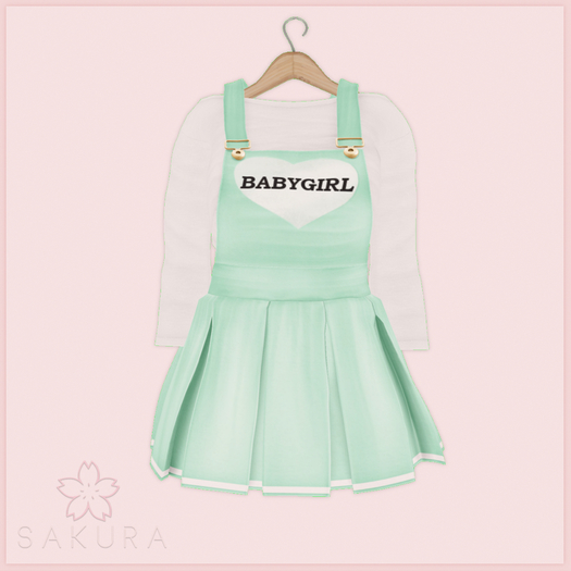 {Sakura&Momoko} Trixie Dress  - Mint - {ADDME}