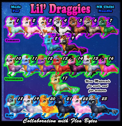 {C} Lil' Draggies - Brown {5}
