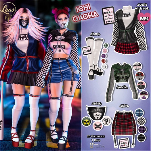 Luas Ichi Hoodie Purple