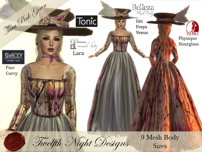 Tara Pink Gown