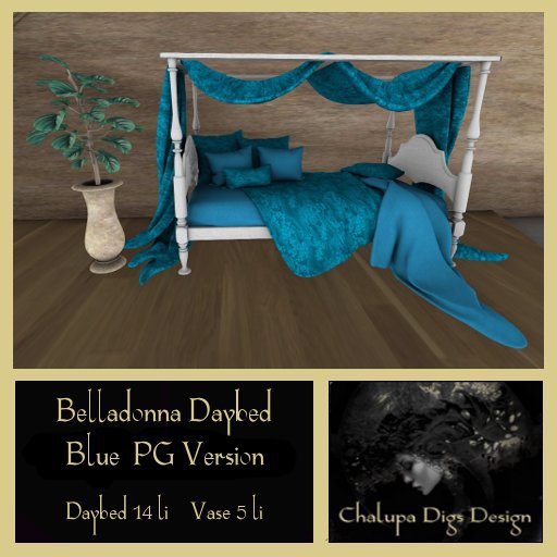 Belladonna Daybed PG Blue