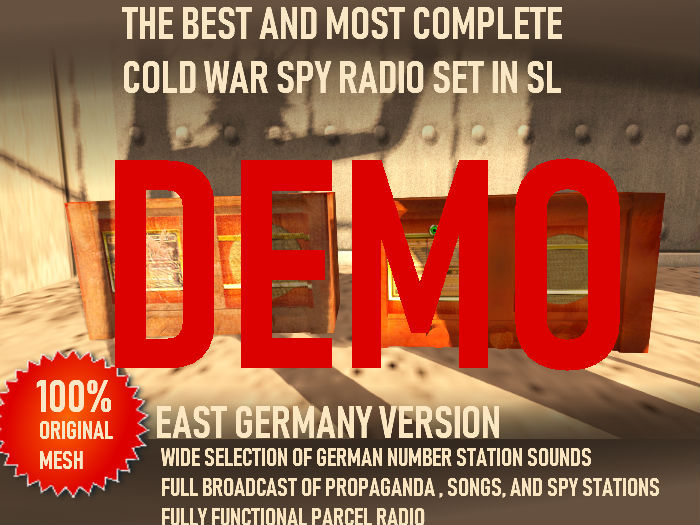 G&D  East German Spy Radio DEMO