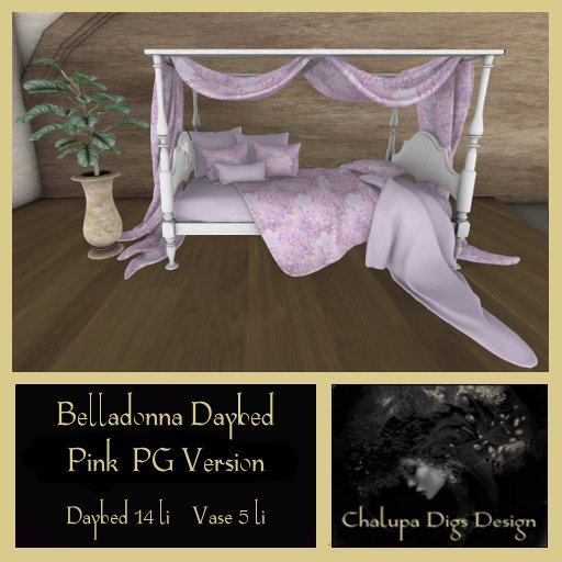 Belladonna Daybed PG Pink