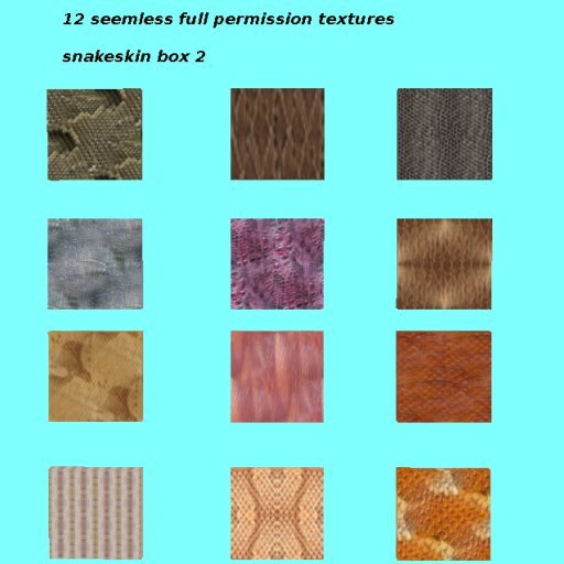 Kitty's seemless snakeskin 2 