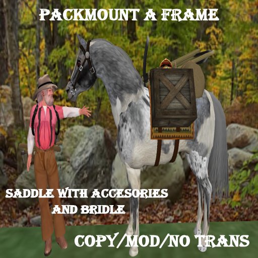 3 Differant AKK 09 XL Pack Saddle Sets