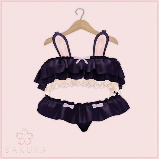 {Sakura} Usagi Set - Purple - [ADD ME]