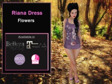 Riana Dress Flowers