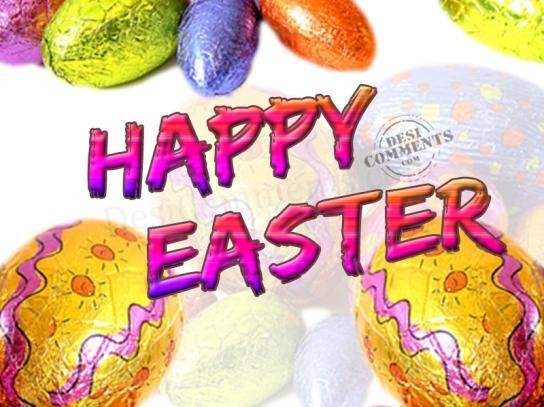happy easter gesture