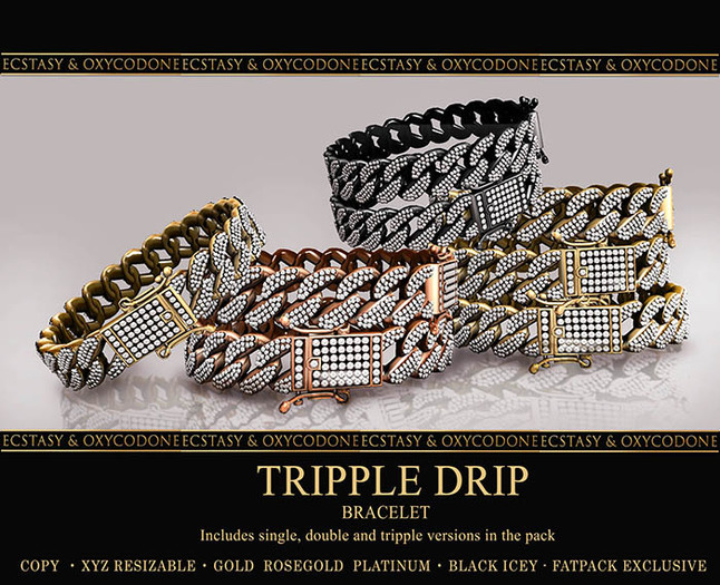 {E&O- TRIPLE DRIP} Fatpack Black Drip