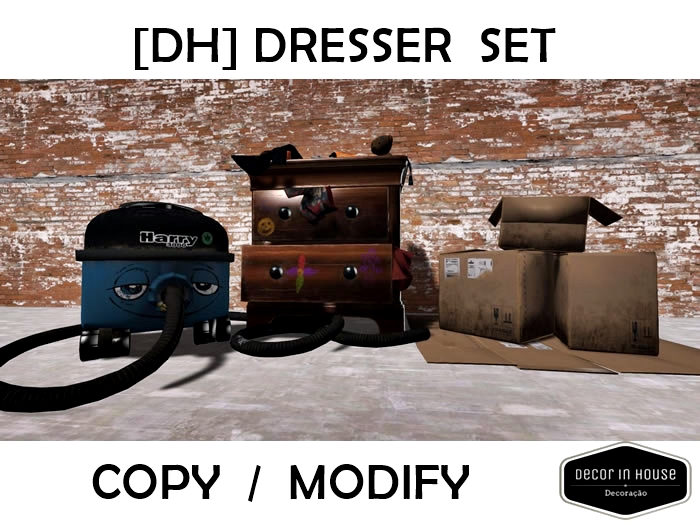 [DH] Dresser Set - (PROMO) 50%OFF