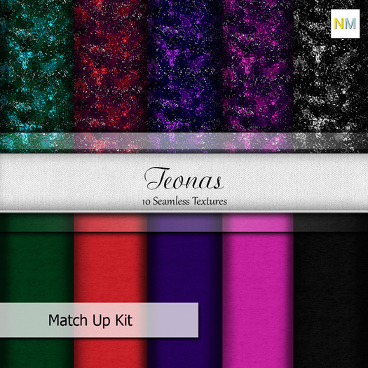 Teonas MatchUp Kit 10 Seamless Fabric Textures NM