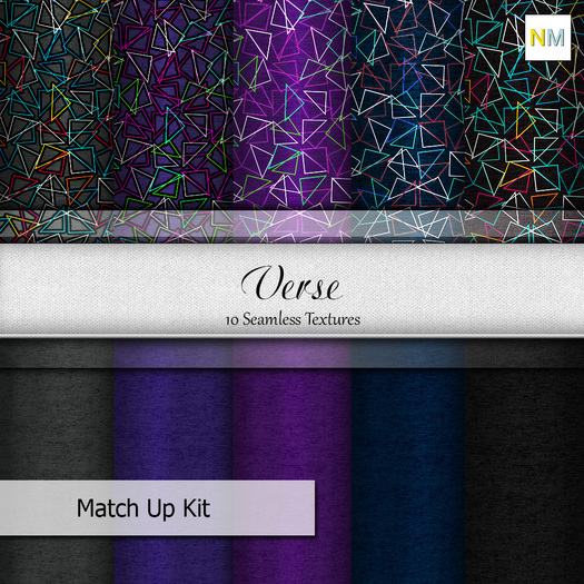 Verse MatchUp Kit 10 Seamless Fabric Textures NM
