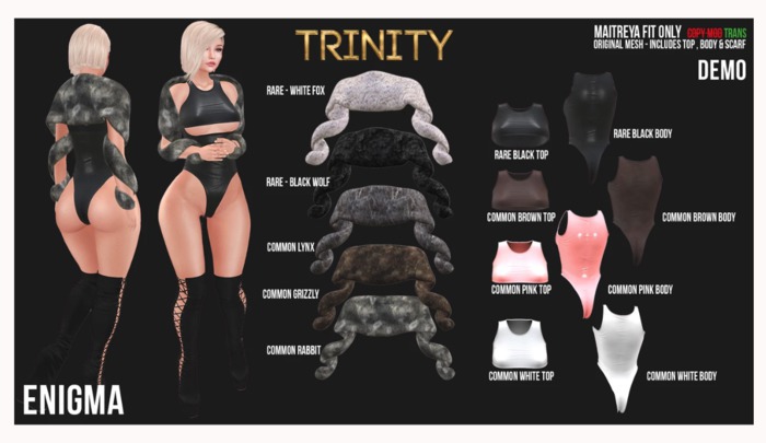 :E: Trinity Top Brown (BOX)