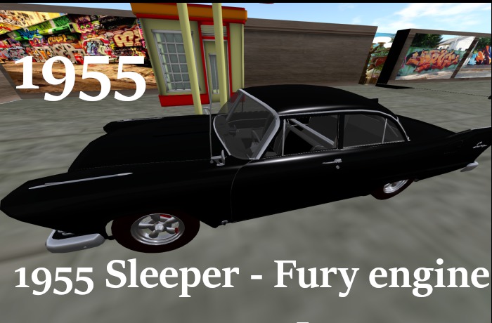 1955 Sleeper = Fury engine (boxed)