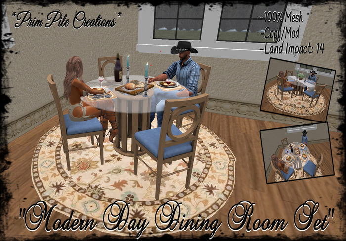 ~PPC~ Modern Day Dining Room Set