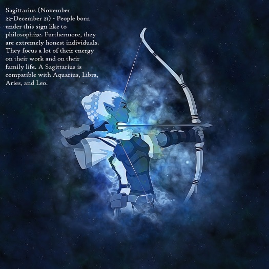 Sagittarius Art Frame