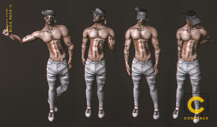 CORDEAUX || Bento Pack of 4 Poses + Bonus | Blog Pack II