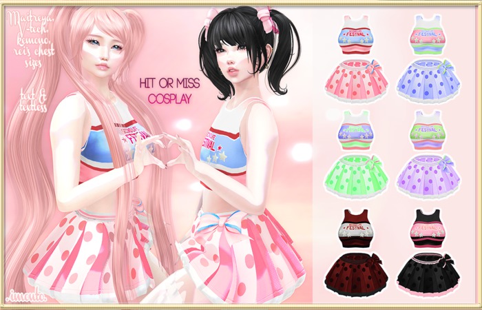 .Imouto. Hit Or Miss - Purple Set