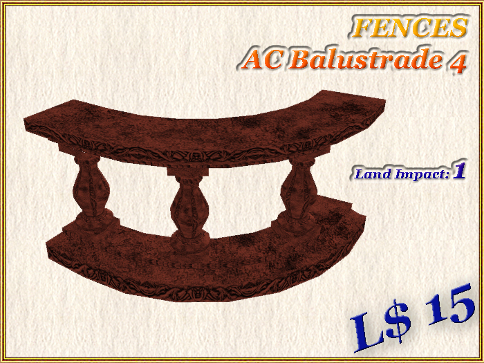 FENCES AC Balustrade 4 (1 LI)