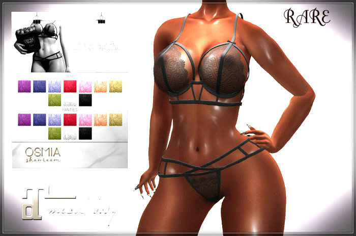 OSMIA - Temptation.Gacha.Lace.Underwear  - Maitreya - RARE 1