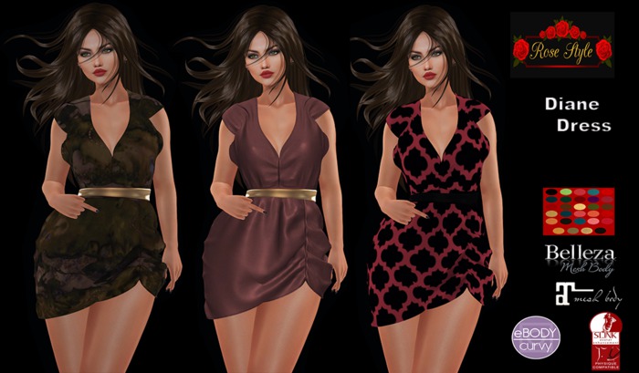 ROSE STYLE Diane Dress .